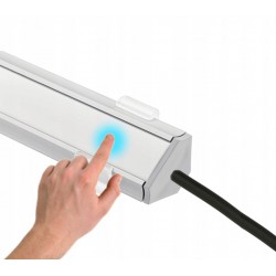 Oświetlenie LED podszafkowe kątowe z włącznikiem dotykowym i ściemniaczem PREMIUM do 200cm